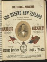 God defend New Zealand : dedicated by permission to His Excellency the most honorable the Marquis Governor of Normanby, New Zealand